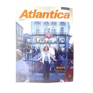 Icelandair Atlantica May-June 2001 Magazine Mogwai Madrid Tate Arctic Iceland